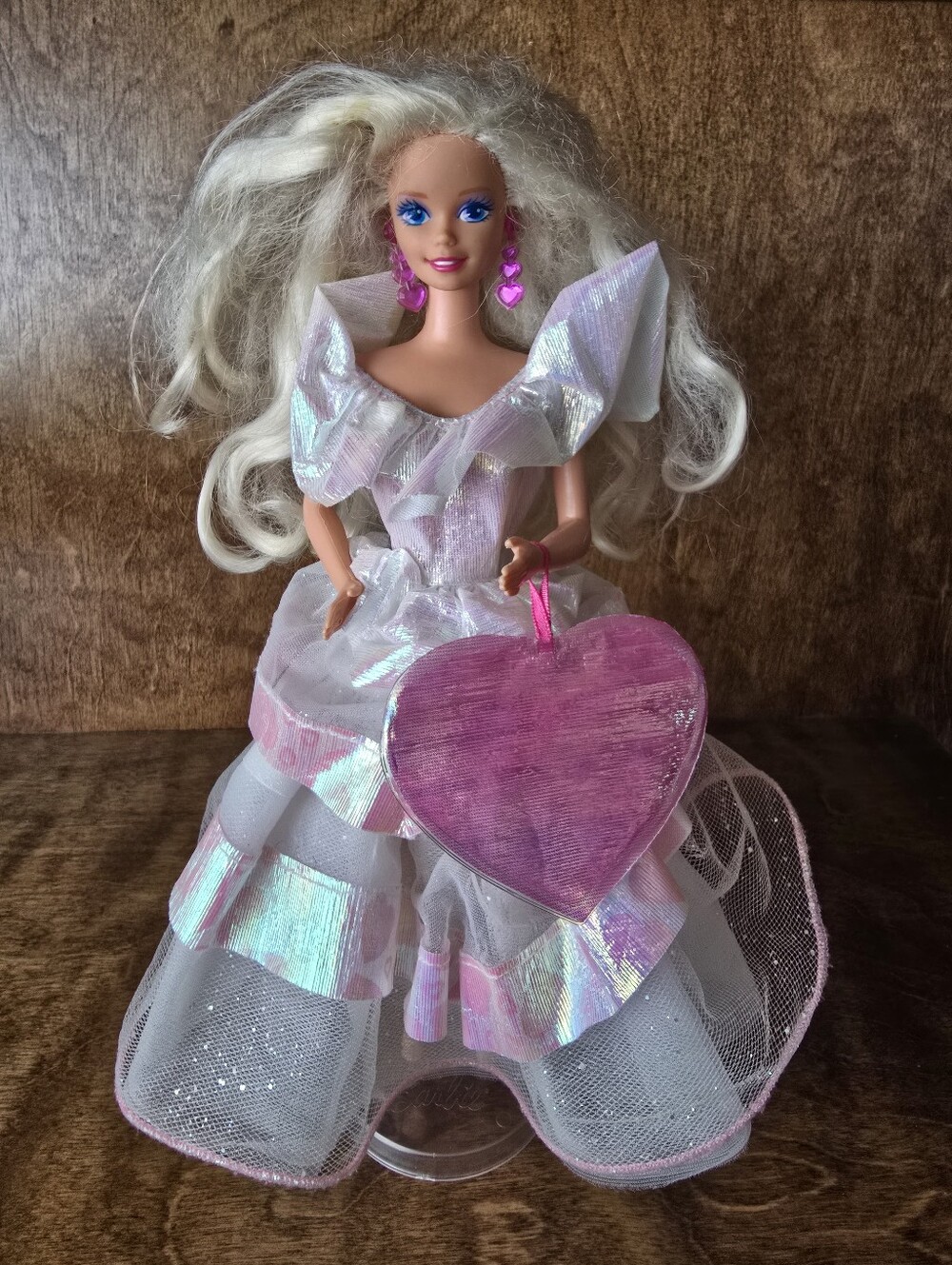 Vintage 1992 Mattel Secret Hearts Barbie Doll Blonde #7902 No Box